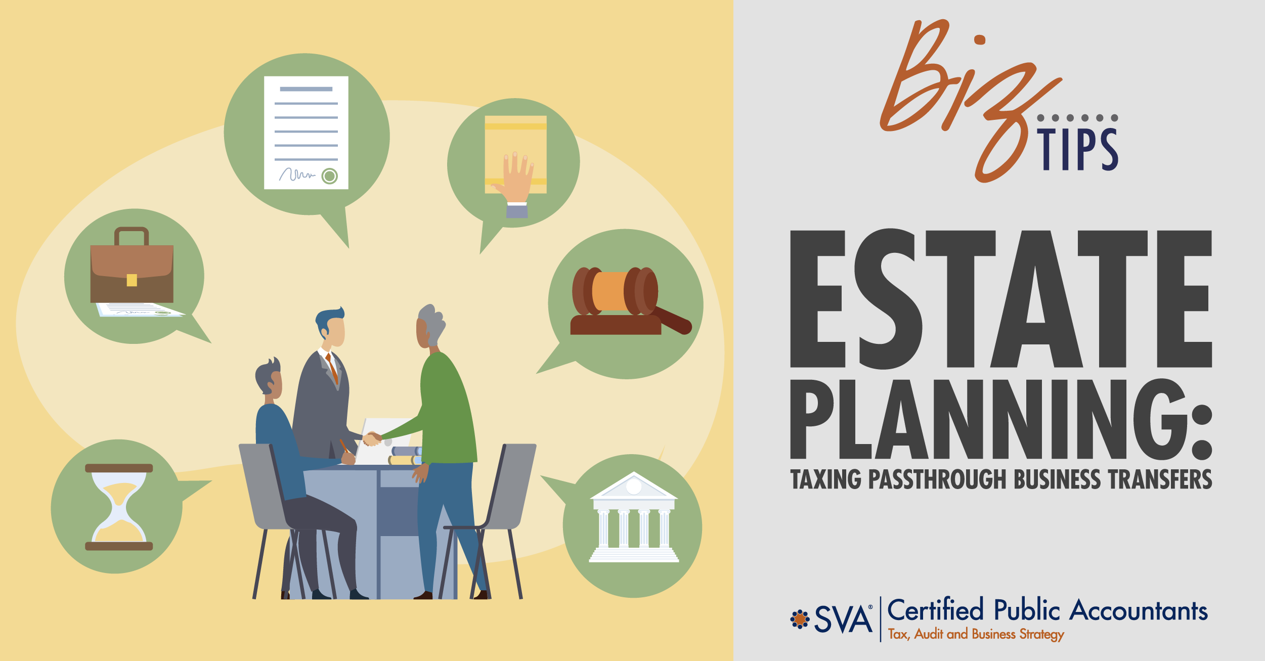 Estate Planning Taxing Passthrough Business Transfers SVA